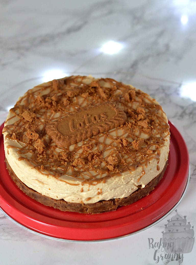 Biscoff Cheesecake Baking with Granny
