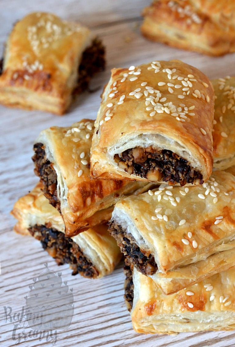 Vegan No-sausage Rolls