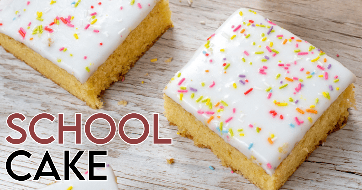 School Cake - Baking with Granny®