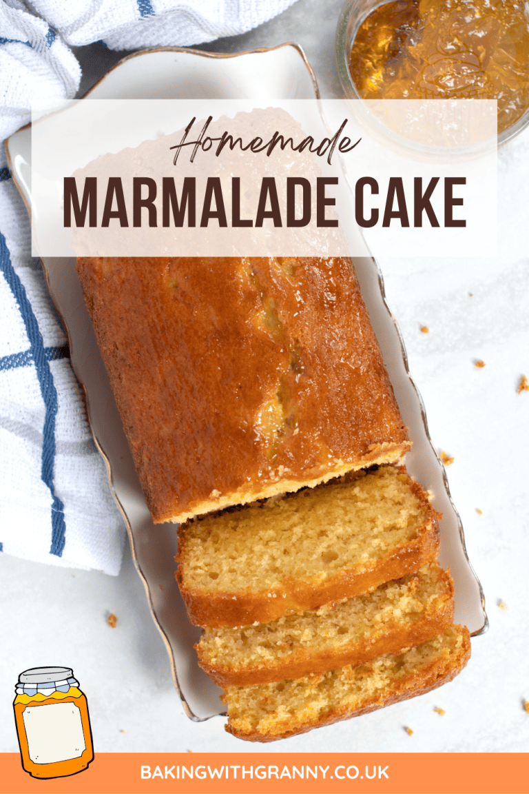 Marmalade Cake Baking with Granny