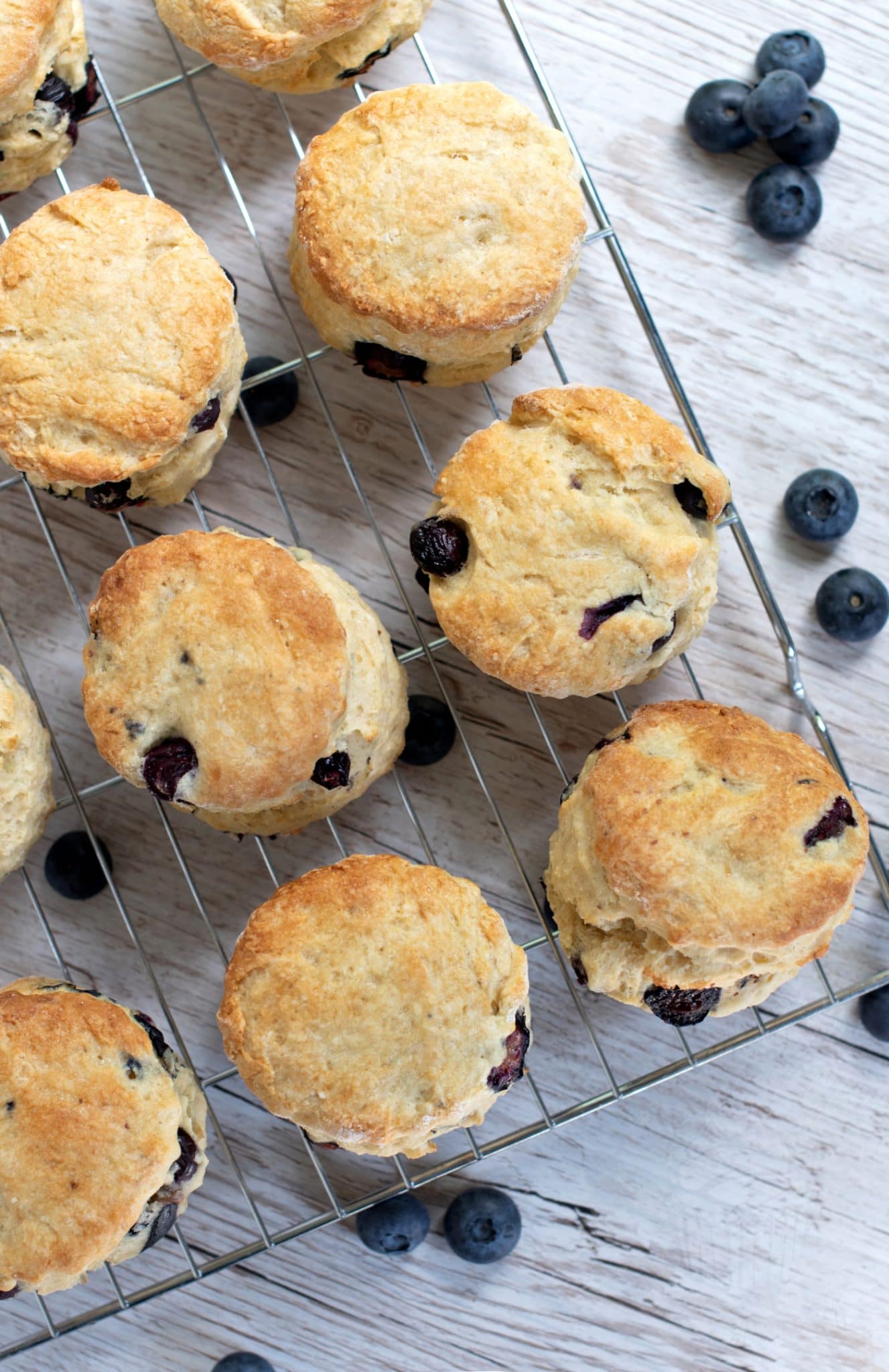 Blueberry Scones - Baking with Granny