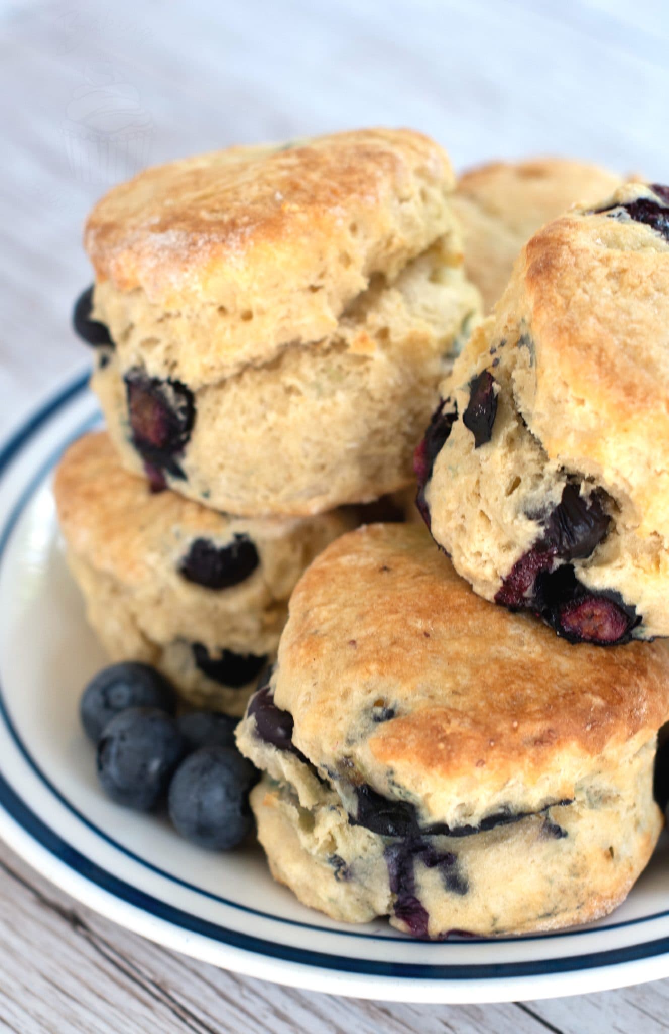 Blueberry Scones - Baking with Granny
