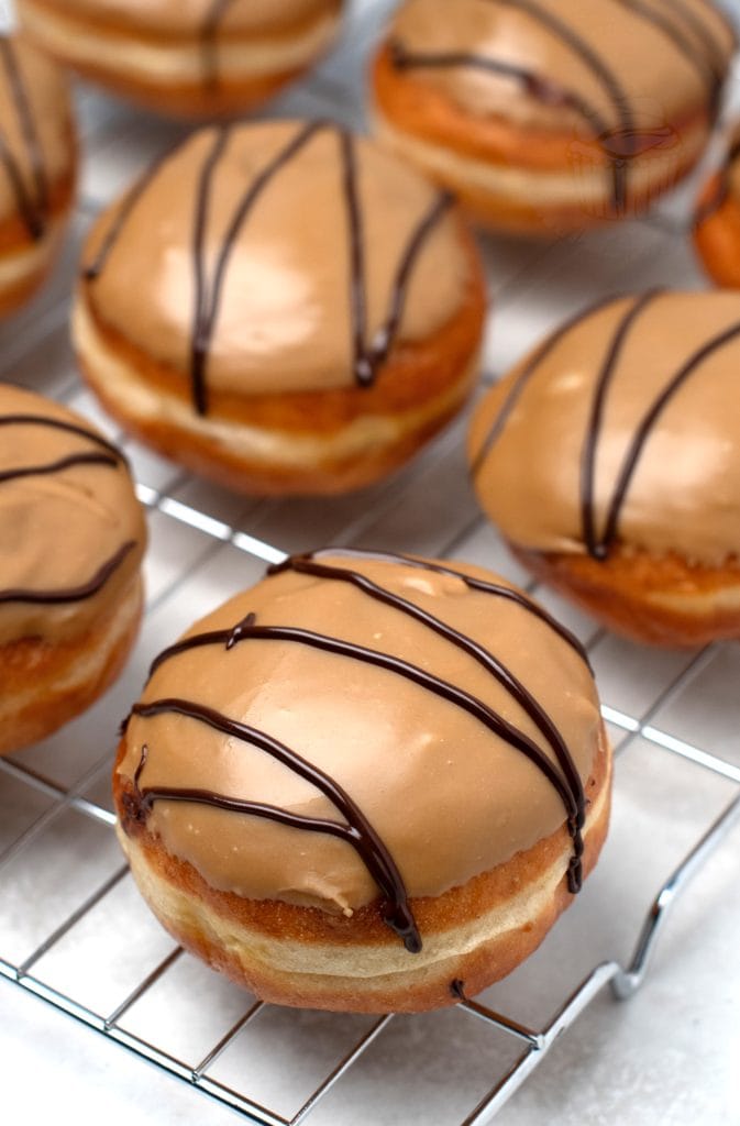 Fudge Donuts Baking with Granny