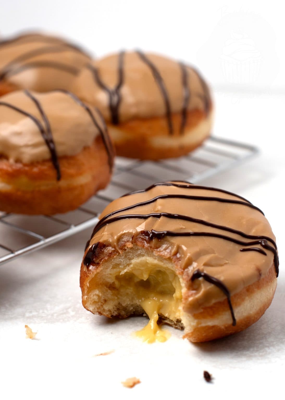 Fudge Donuts Baking with Granny