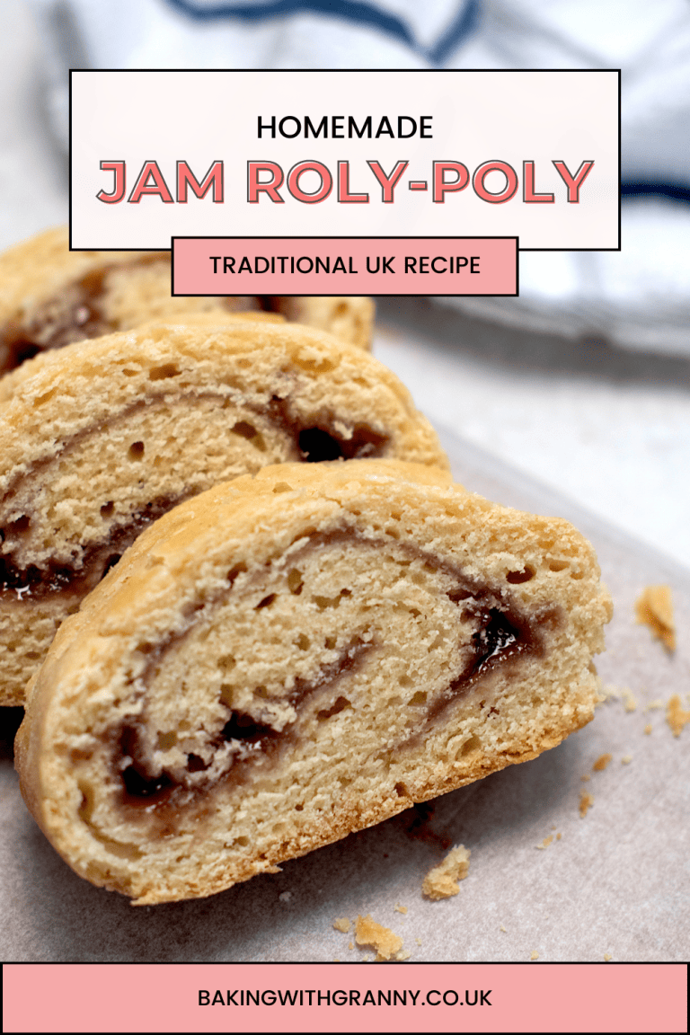 Jam Roly Poly Baking with Granny