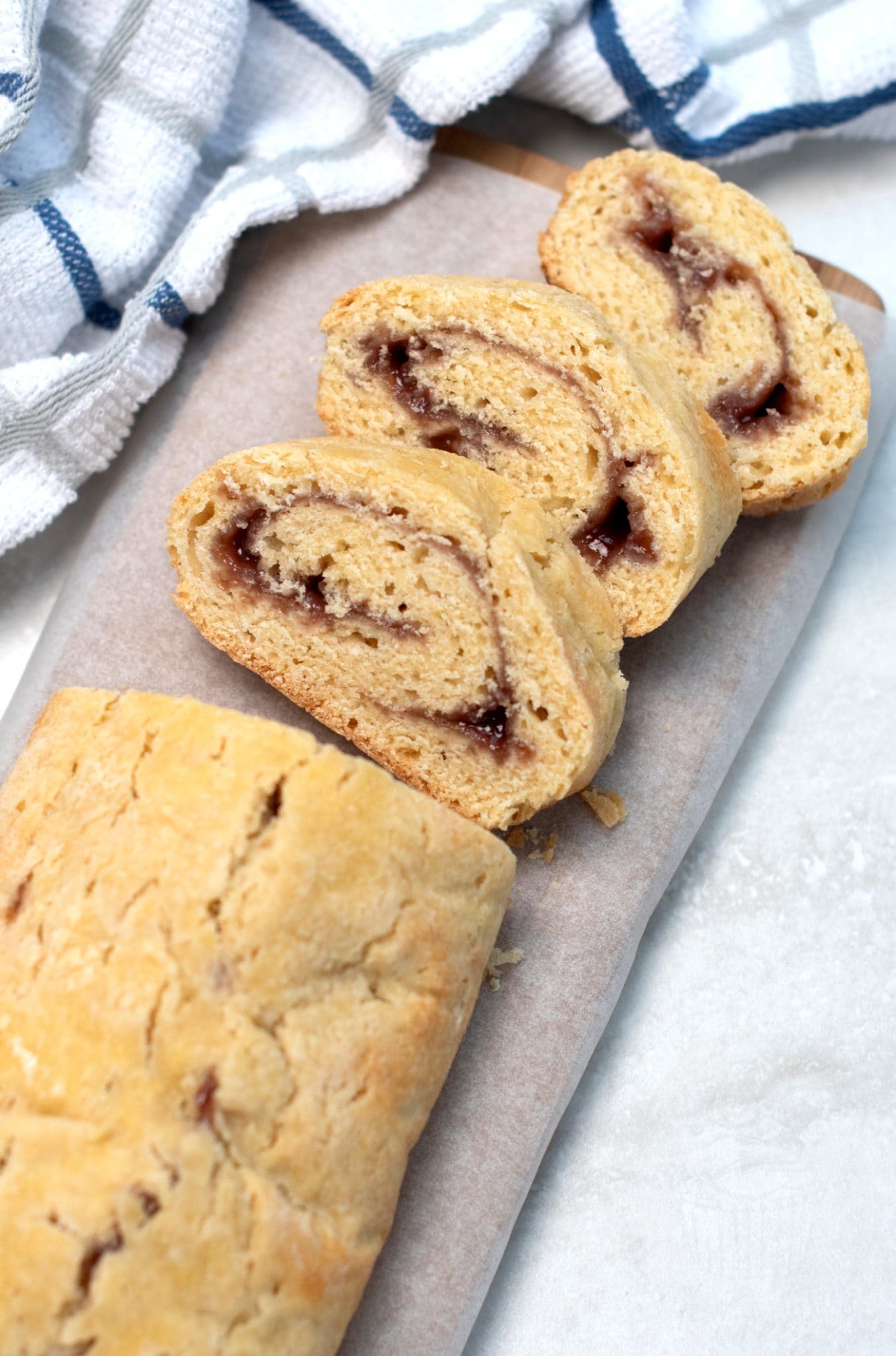Jam Roly Poly Baking with Granny