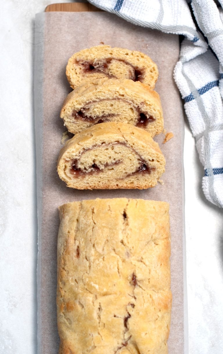 Jam Roly Poly Baking with Granny