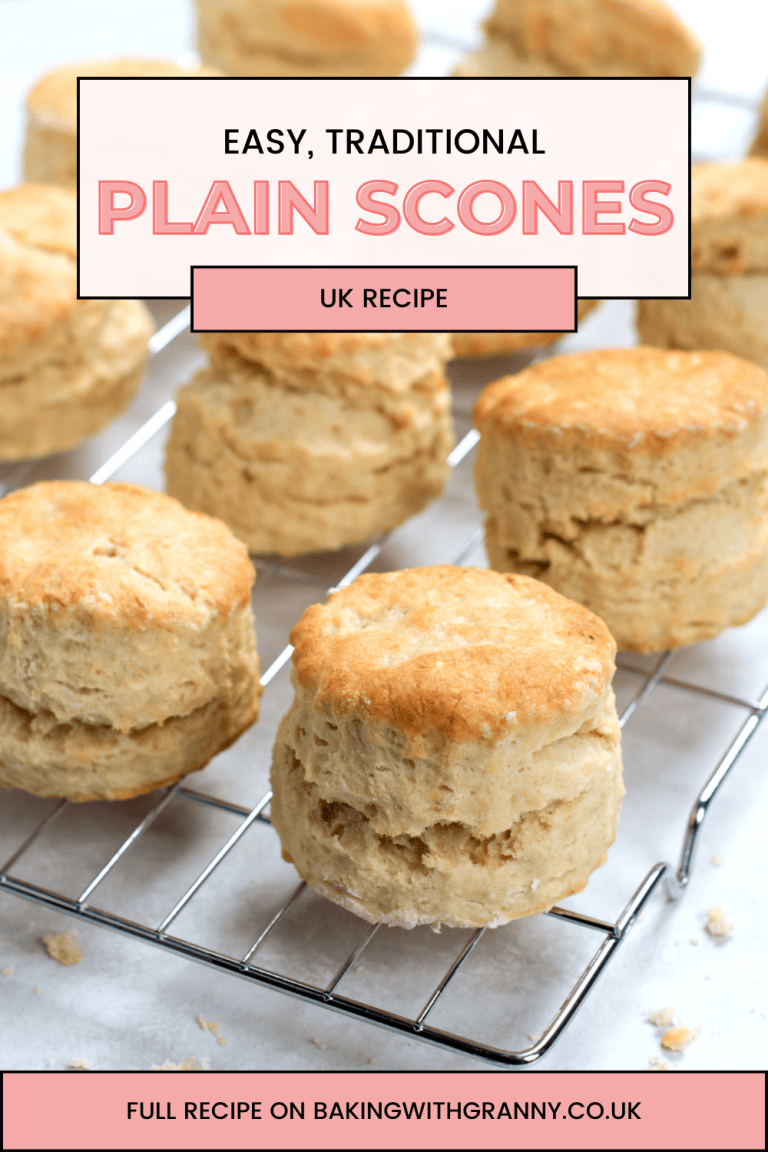 Plain Scones Baking with Granny